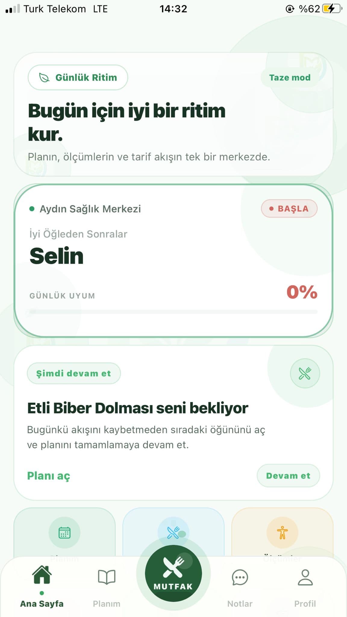 Dytopia danışan mobil uygulaması