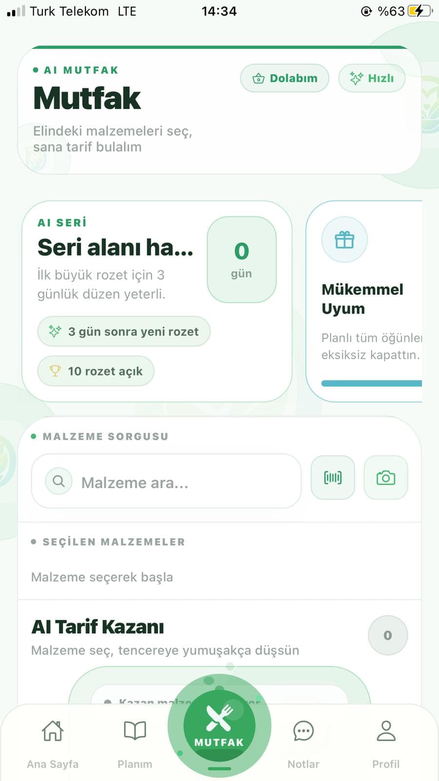 Dytopia danışan mobil uygulaması