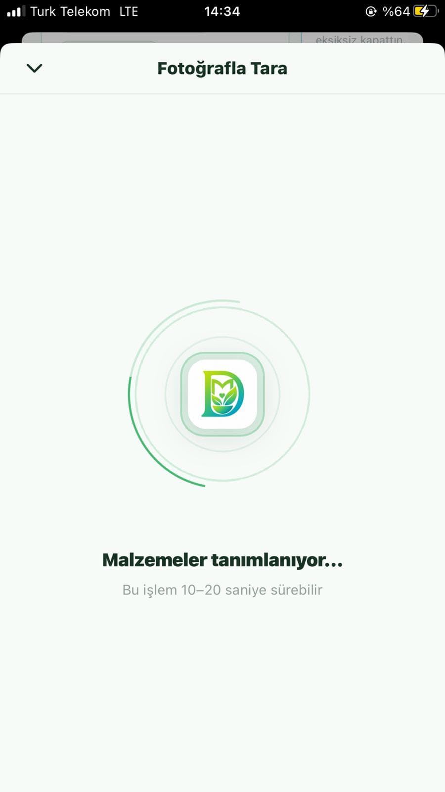 Dytopia danışan mobil uygulaması